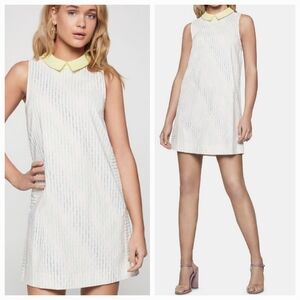 BCBGeneration Pinstripe Mini Business Casual A-Line Shift Dress Size‎ Small